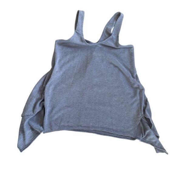 Prana Knit Tank Top Small Shirt Mauve Light Purple Lightweight Asymmetrical - Picture 8 of 8
